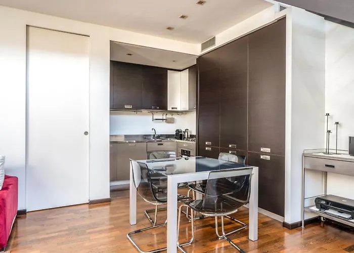 Apartment Red Lofty - Parcheggio Privato - 2 Fermate Da Rho Fiera, Mico E Bovisa Mailand